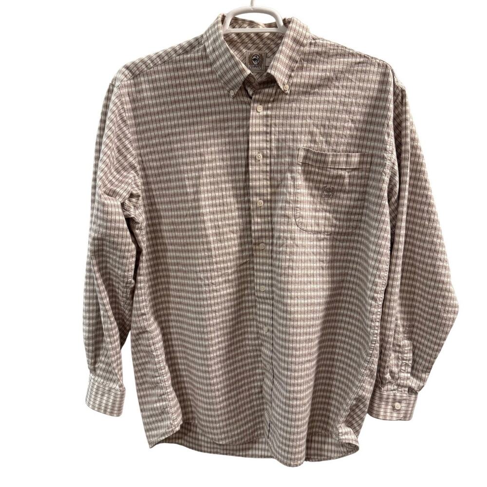 Cinch Men’s Striped Button Down Shirt Size L